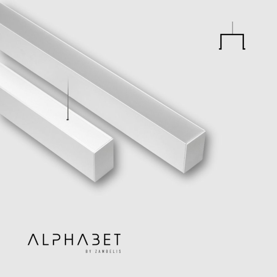 Alphabet ALPHA 48 Linearprofil Pendelhalterung